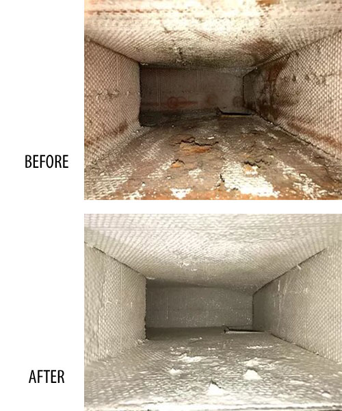 Duct restoration work